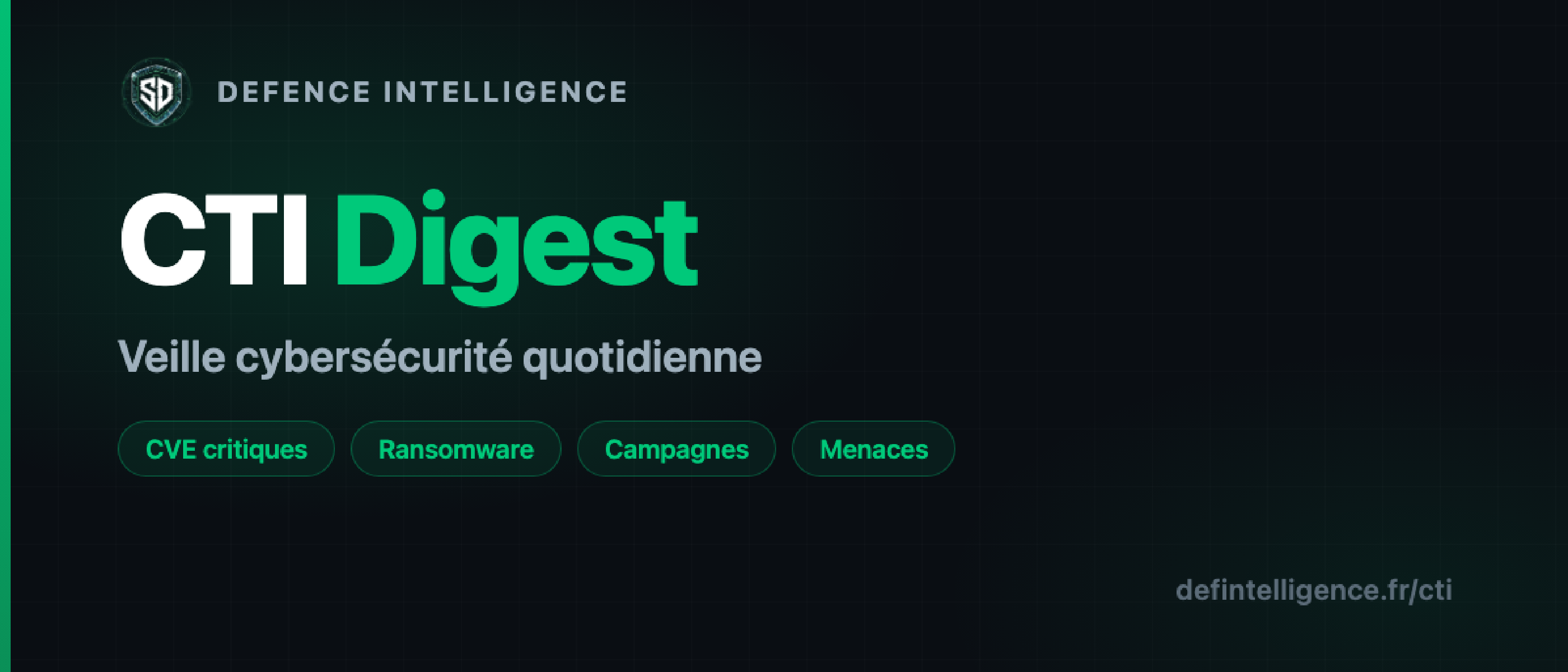 CTI Digest du 13 août 2026